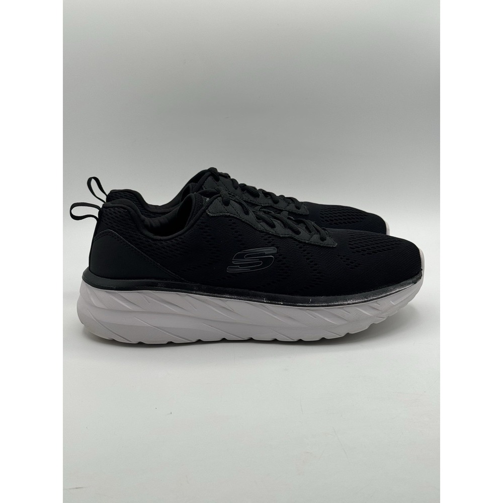 Skechers Men's D'Lux Ultra Black  Premium Cushion Sneaker Choose Size10.5